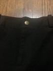 RALPH LAUREN PETITE BLACK COTTON BLEND STRETCH CASUAL STREIGHT LEG PANTS SZ. 8P — photo 8