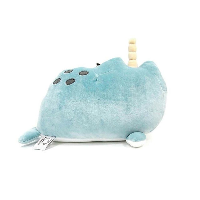 Pusheen Pusheenimal Narwhal Plush Stuffed Animal, Azul, 13