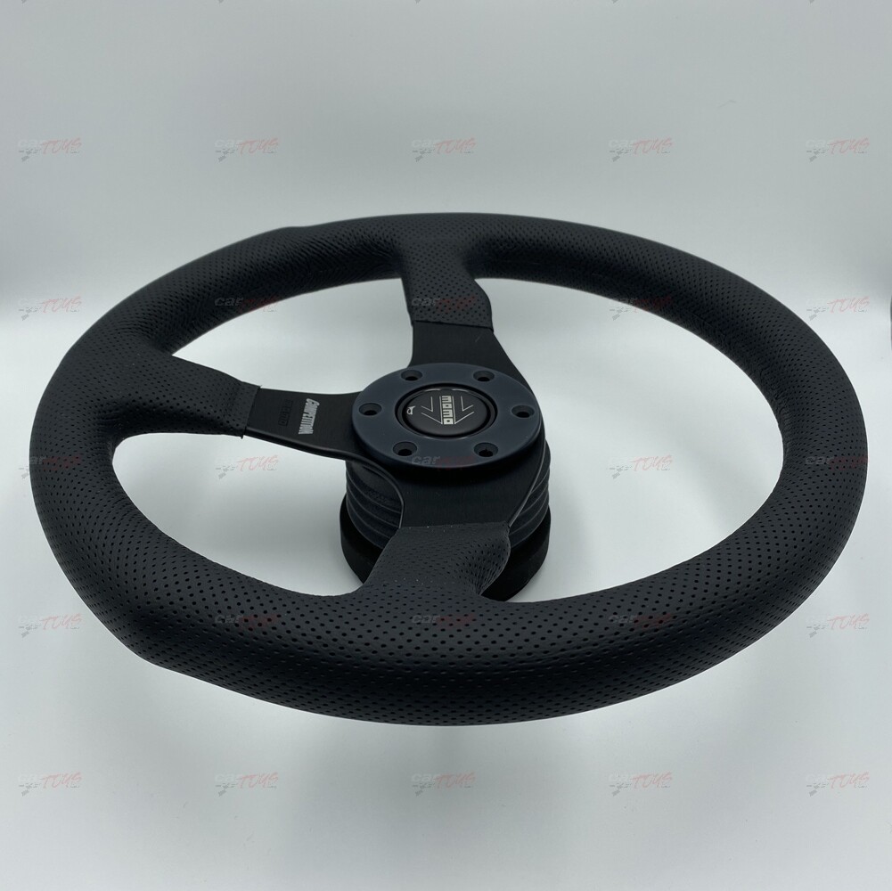 MOMO steering wheel racing model イタリア製 Momo Competition Leather steering wheel 350mm 100% GENUINE