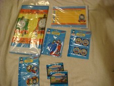 Thomas party goods table covers, invites, party bag fillers, ect