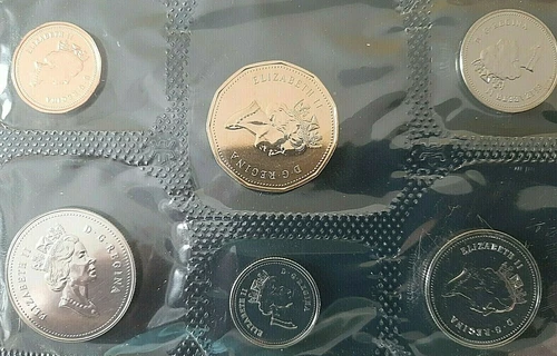 1991 Canada Uncirculated Proof Like Set - in envelop & COA