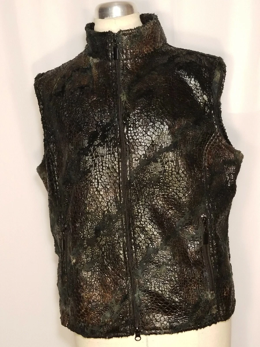 Animal skin vest sale