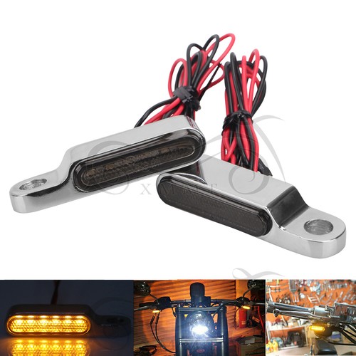 LED Amber Rear Turn Signal Blinker Lights For BMW F650GS F700GS F800GS & More
