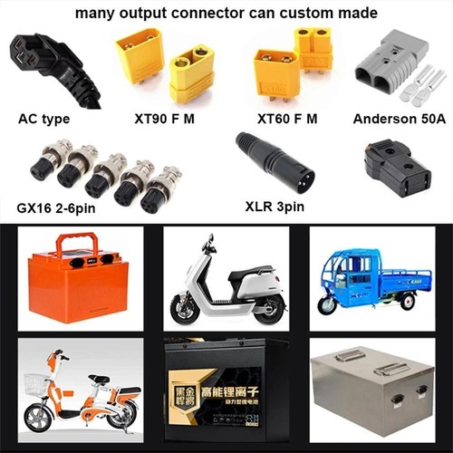 84V 96V 120V Li-ion LiFePo4 Battery Super Fast Charger Adjustable 12A-18A AAU - Picture 9 of 27