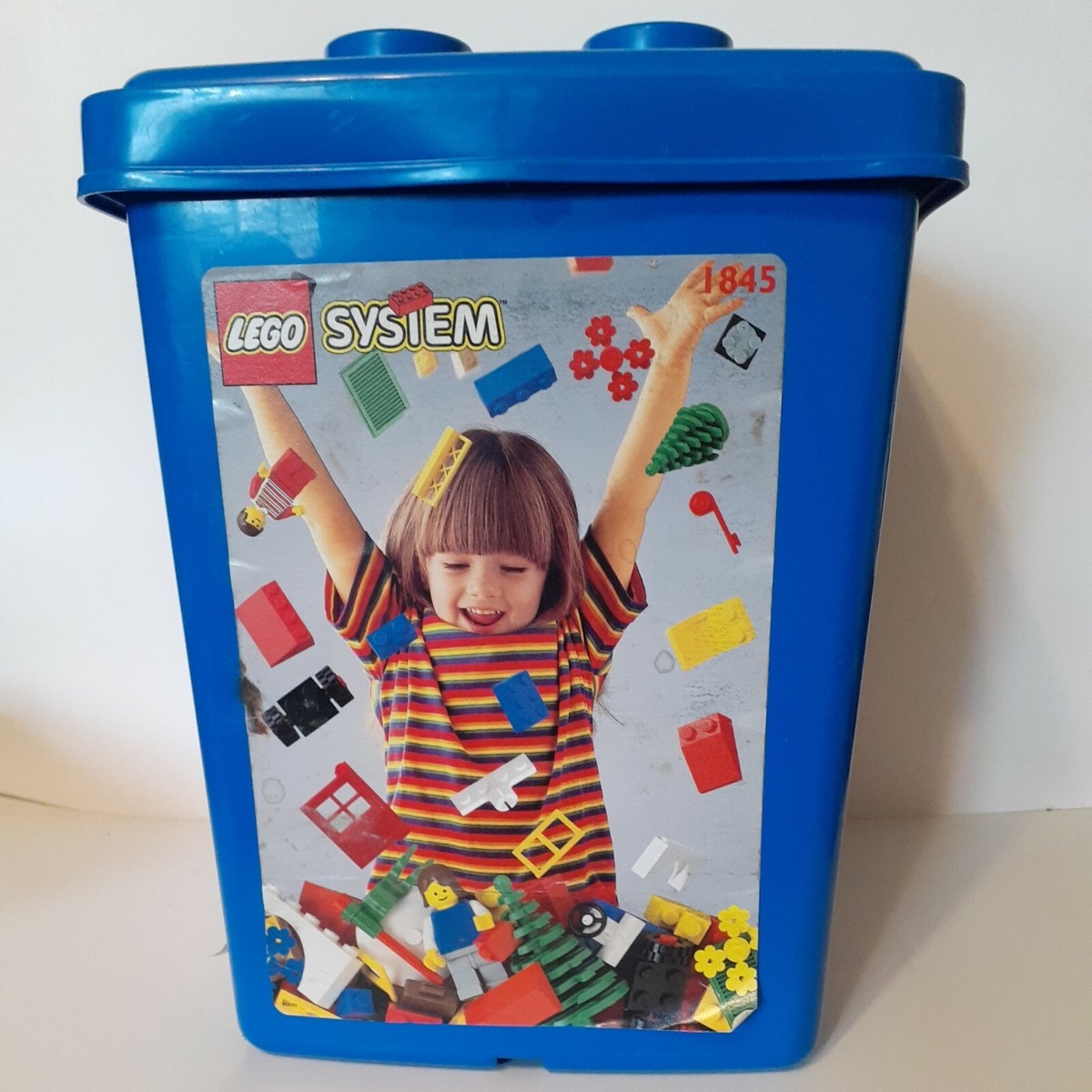Vintage Lego Bucket Vintage 1987 20th Anniversary Lego Bucket W