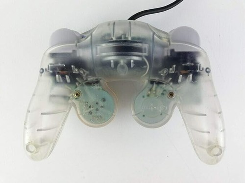 Nintendo GameCube Clear Skeleton Controller DOL-003 OEM Tested Import Japan - Picture 2 of 2