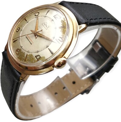 Fedex Superbe 35mm Cal ETA 1080 circ 1955 Lebrocantheure Montre Vintage Watch