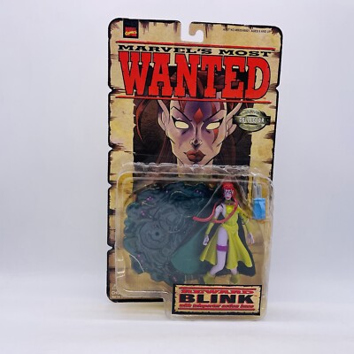 Blink TOYBIZ Marvel s Most Wanted  X-Men Series  5'' NIP 1998 Exiles