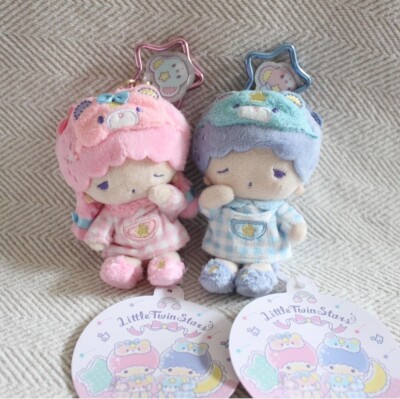 kikilalalala Sanrio Little Twin Stars Kiki Lala Big Plush Doll Latte Bear New