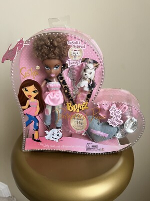 Bratz Pampered Pupz Sasha Doll MGA Original Heart Shaped Box