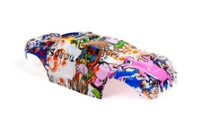 Custom Body Graffiti Pig for Traxxas E-Revo 2.0 1/10 Truck Car Shell Cover 1:10