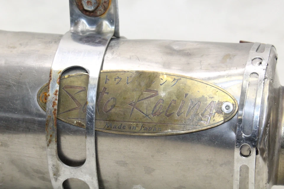 00-01 HONDA CBR929RR OEM TUBO DE ESCAPE SILENCIADOR LATA DESLIZABLE SILENCIADOR Foto 2 de 4