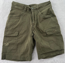 BSA Boy Scouts of America Shorts Men's Size 28 Cargo Pockets Green Uniform 9"