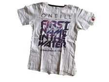 Camiseta de surf O'NEILL talla 140 blanca palmeras sudadera 🏄🏻♂️ camisa O' NEILL