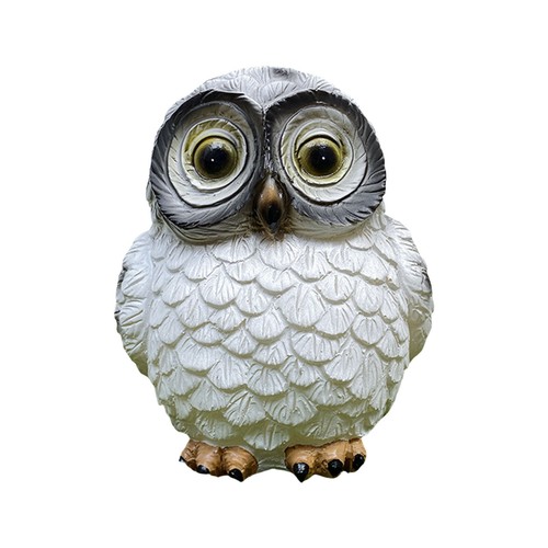 Decorative Owl Night Light Led Table Lamp Outdoor Simulation Owl Animal - Picture 2 of 20