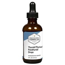 Thyroid/Thymus/Parathyroid Drops 2 oz professional formulas support all Glands