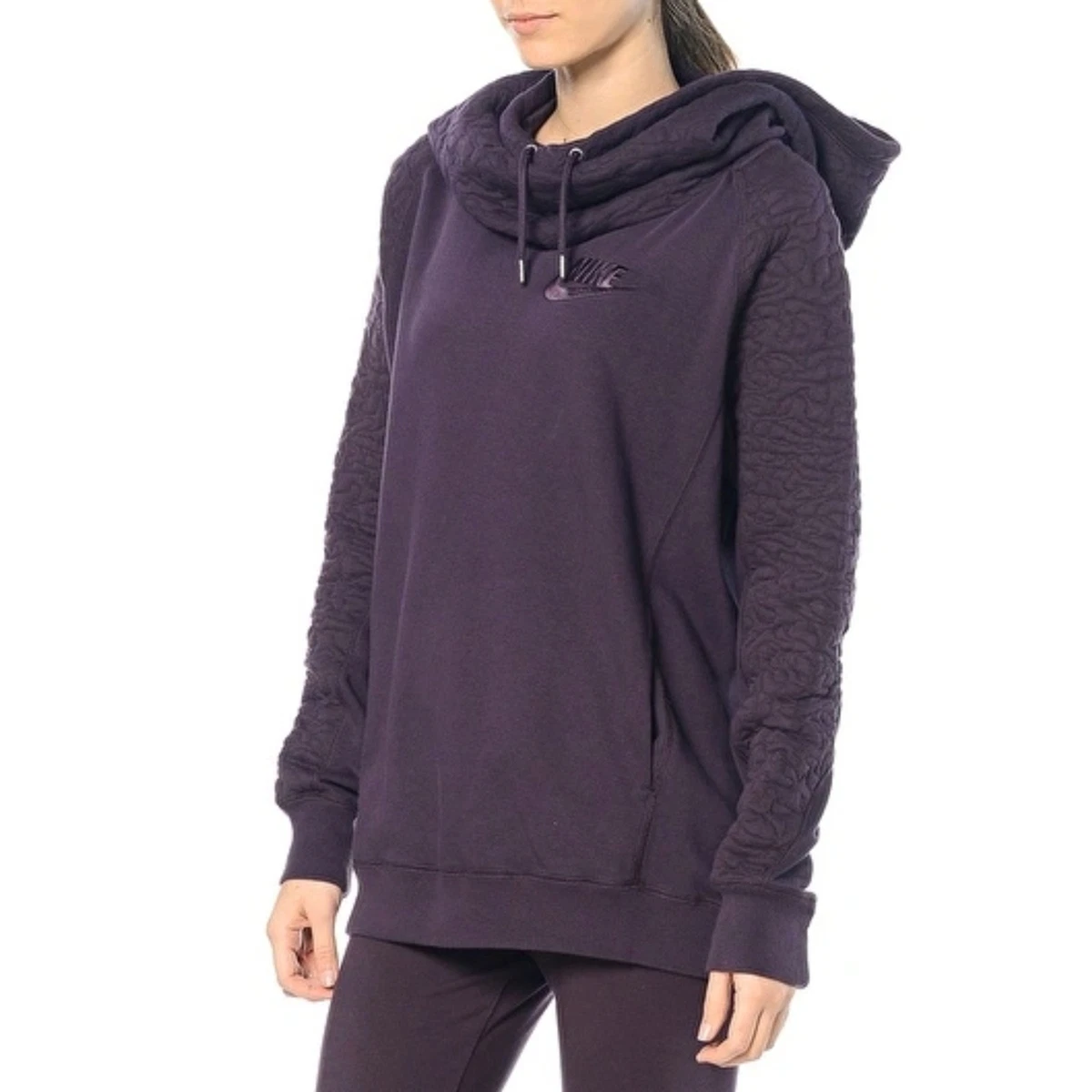 Women's nike rally sales lace up hoodie