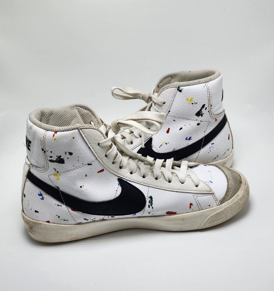Nike Blazer Shoes Mid 77 Paint Splatter Womens Size 6.5 / 5Y Nike Blazer Shoes Mid 77 Paint Splatter Womens Size 6.5 / 5Y
