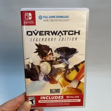 Nintendo Switch Overwatch Lengendary Edition Authentic Case & Artwork ONLY
