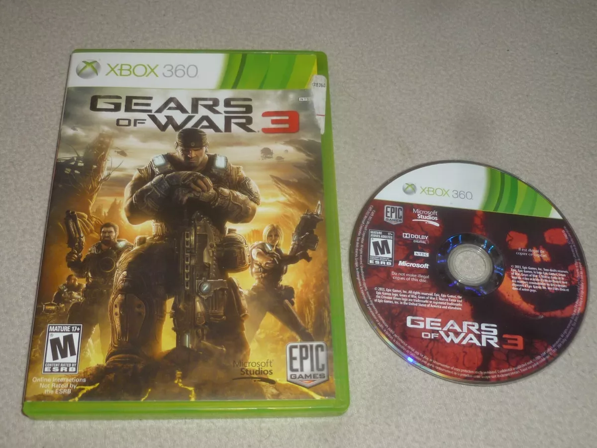 Gears of War 3 Xbox 360