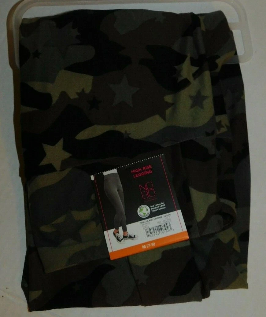 Womens Camo Leggings Camouflage w Stars S M or XXXL eBay