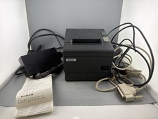 Epson TM-T88IV POS Compact Thermal Receipt Printer USB w/ Adapter FULLY TESTED