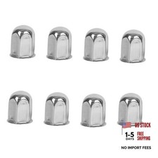 8pcs Lug Nuts With Adapter For 19.5 10 Lug Wheel Simulatorfits For F450f550