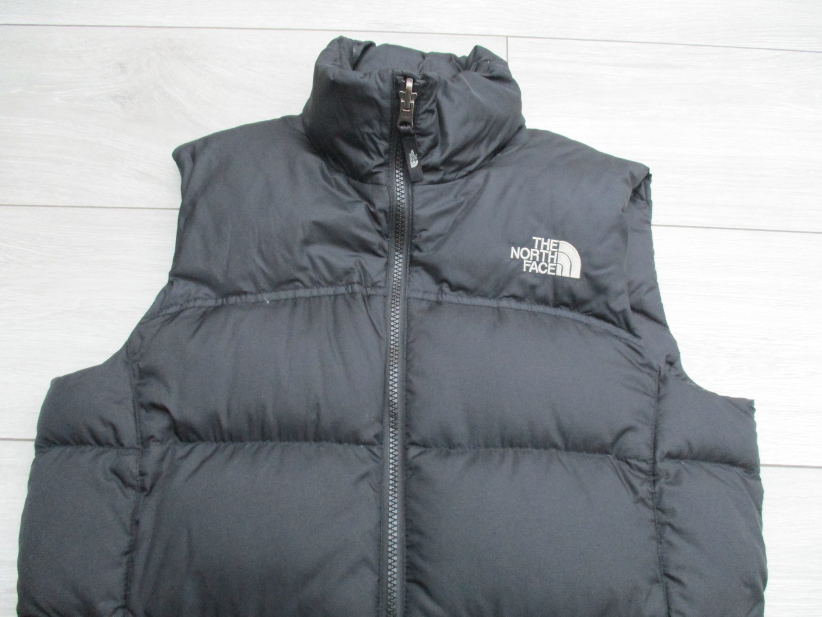 The North Face Womens Nuptse Gilet Goose Down 700 Fill M Black Body Warmer thumbnail 3