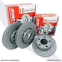 Zimmermann Sport Bremsscheiben FüR VW Cc Passat Vorne + Hinten
