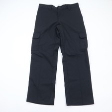 Dickies Flex Cargo Pants Mens 34x30 Regular Straight Black Workwear Utility