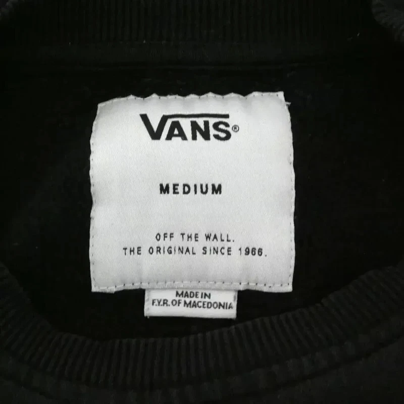 Vans pull sweat noir taille medium Off the wall old school CA / NY occasion - Photo 3/4