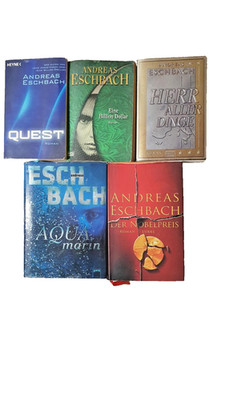5 Thriller von Andreas Eschenbach, Aquamarin, Herr aller Dinge,  Eine Billion Do