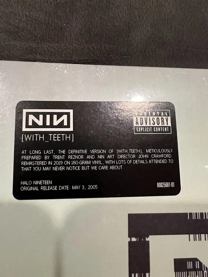 Nine Inch Nails - With Teeth 180g Vinyl 2LP Definitive Edition - New SEALED Foto 2 de 4