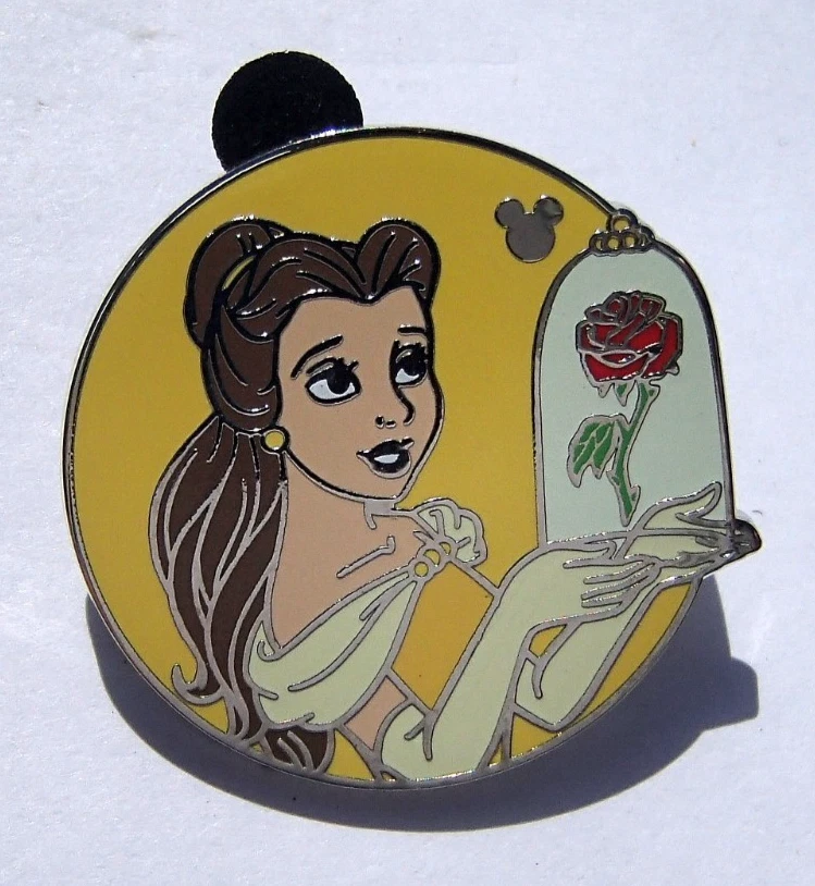 Disney Pin 2019 Hidden Mickey Princesses - Belle (Beauty and the Beast) [135680]