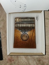 Newlam 17-Key Kalimba Thumb Piano - Natural Wood CA-17B | Brand New Open Box