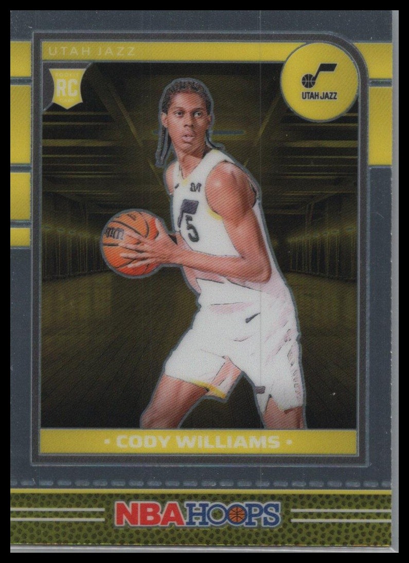 2024-25 Hoops #240 Cody Williams Premium Prizms Silver