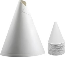 100PCS Disposable Car Engine Oil Funnels, Paper Vehicle Fuel Dispenser for Motor