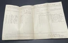 ANTIQUE CIVIL WAR DOCUMENT MUSTER AND PAY ROLLS 1863 67th REG INFANTRY OHIO ORIG