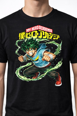My Hero Academia Deku Final Form Anime T-Shirt Green Energy Epic Design