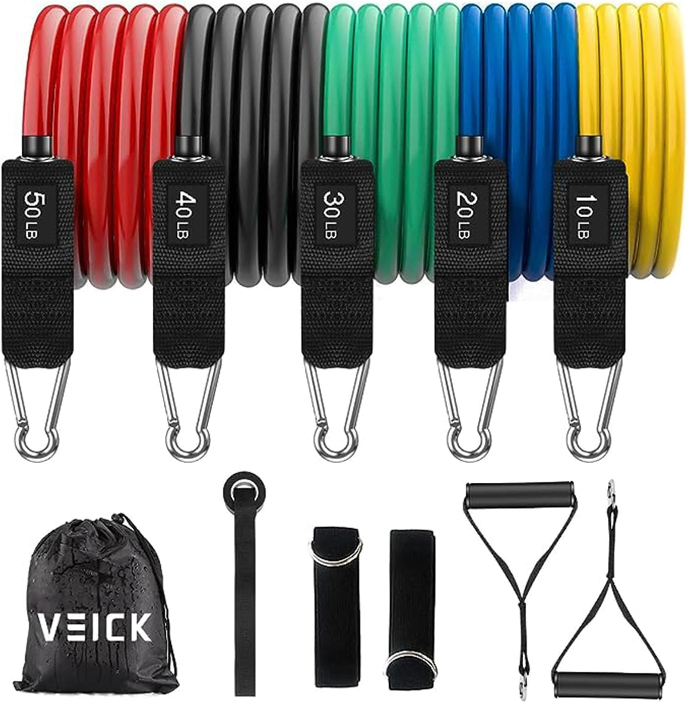 , Exercise Bands, Workout Bands, Resistance Bands For Working Ou