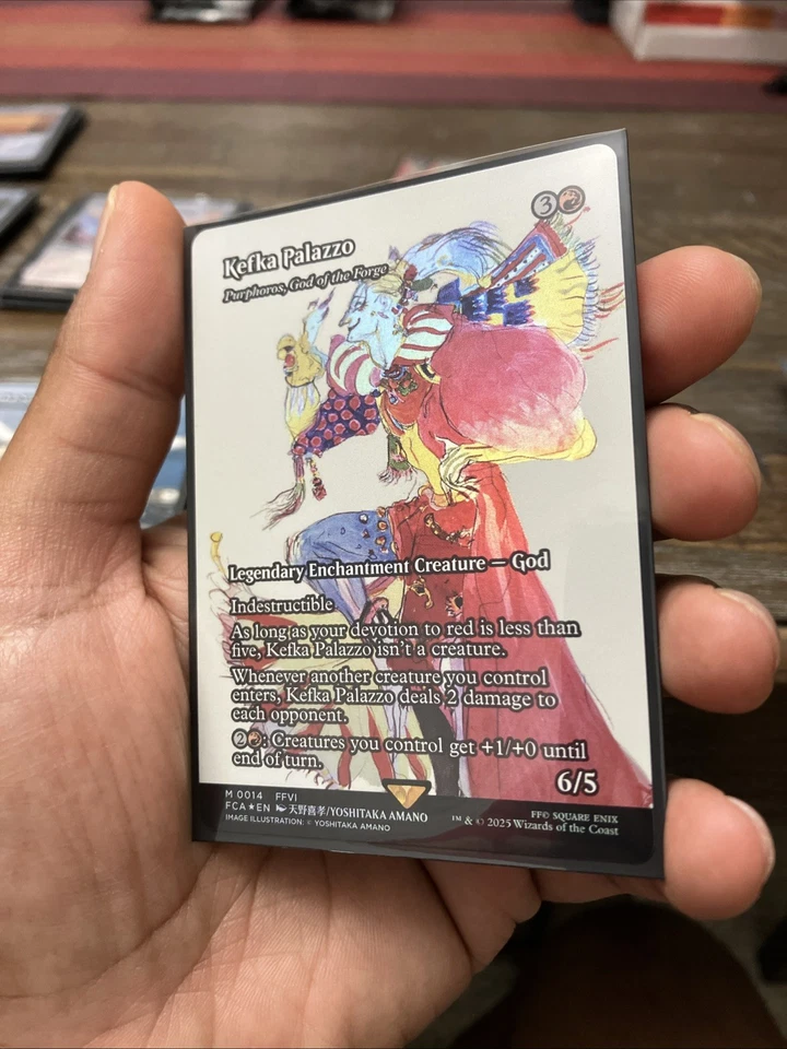 Kefka Palazzo - Purphoros, God of the Forge (Showcase) Final Fantasy Foil - Image 3 of 3