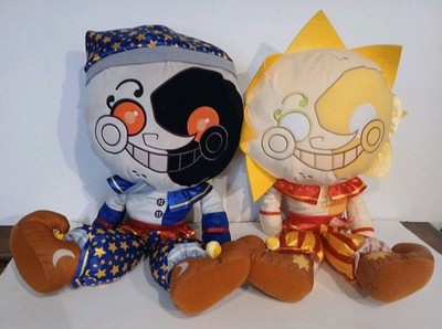 FNAF Security Breach Sun and Moon Jumbo Plushies 24'' By Funko 2023