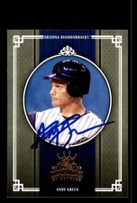 Signed Baseball Card Auto Andy Green 2005 Donruss Diamond Kings #264