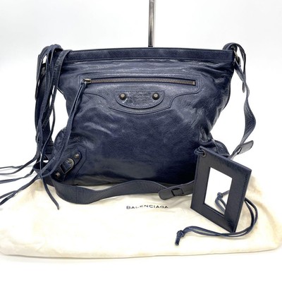 ぽ*と様 ballaholic City Shoulder Bag (navy) ballaholic City Shoulder Bag (navy)（PEBBLE SHOULDER BAG