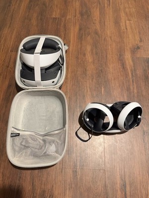 Sony PlayStation VR2 PSVR2 VR Headset w/ Sense Controllers w/ Charger.SURGE Case