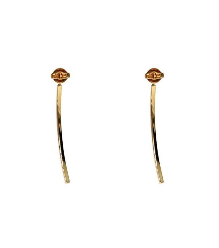 Tiffany & Co 18k t 750 18K Gold T-Bar Ohrringe 47320 150886490 [U]