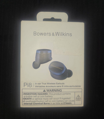 Bowers & Wilkins Pi8 In-Ear Bluetooth True Wireless Earbuds ANC Blue