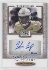 2021 Sage Premier Draft Auto Gold 85/100 Jalen Camp #A29 Auto 4xw