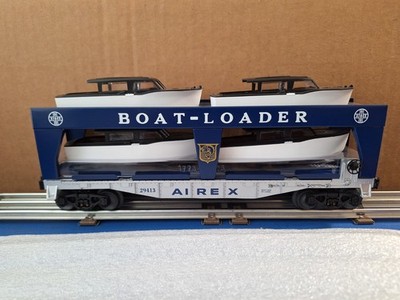 Lionel 6-29413 Airex Boatloader car W/Box C-8 LN Works w/MTH, K Line, Williams