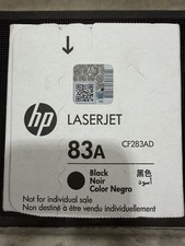 GENUINE OEM HP 83A Black Toner Cartridge CF283AD Laser Jet FAST FREE SHIPPING